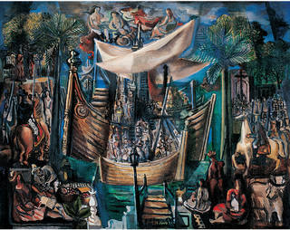 Emiliano di Cavalcanti - Desembarque de Colonizadores no século XVIII