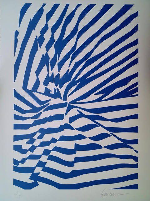 Tecido Azul