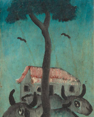 José Antônio da Silva - Bois, Árvore e Casa