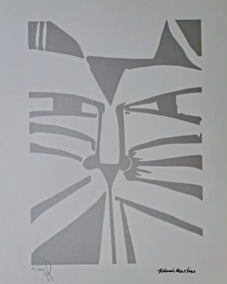 Aldemir Martins - Gato Prateado