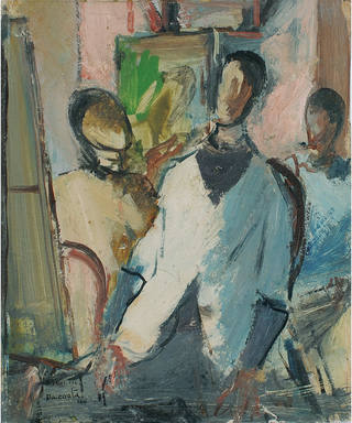 Milton Dacosta - Cena de Atelier