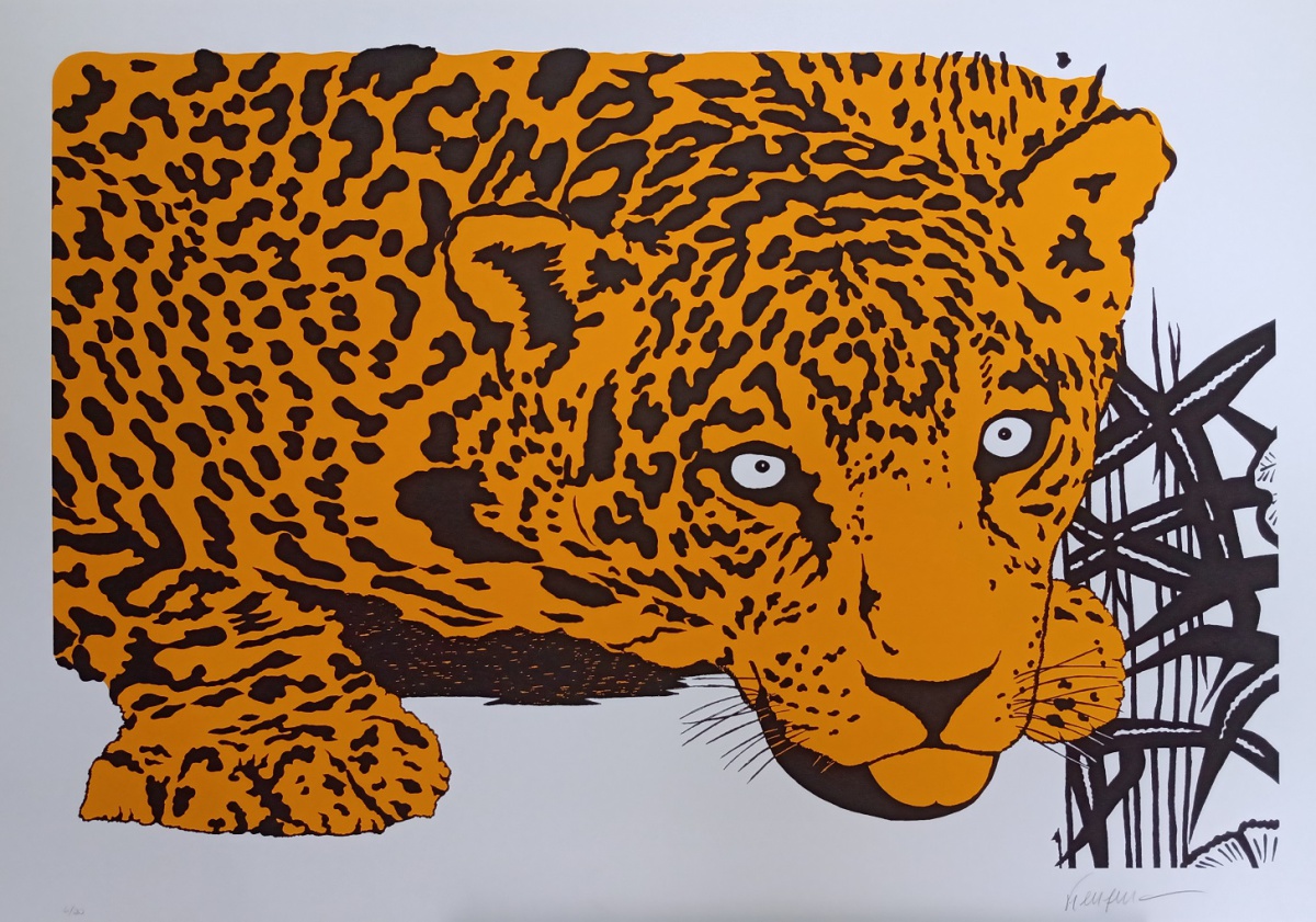 Kleber Ventura - Onça pintada amarela