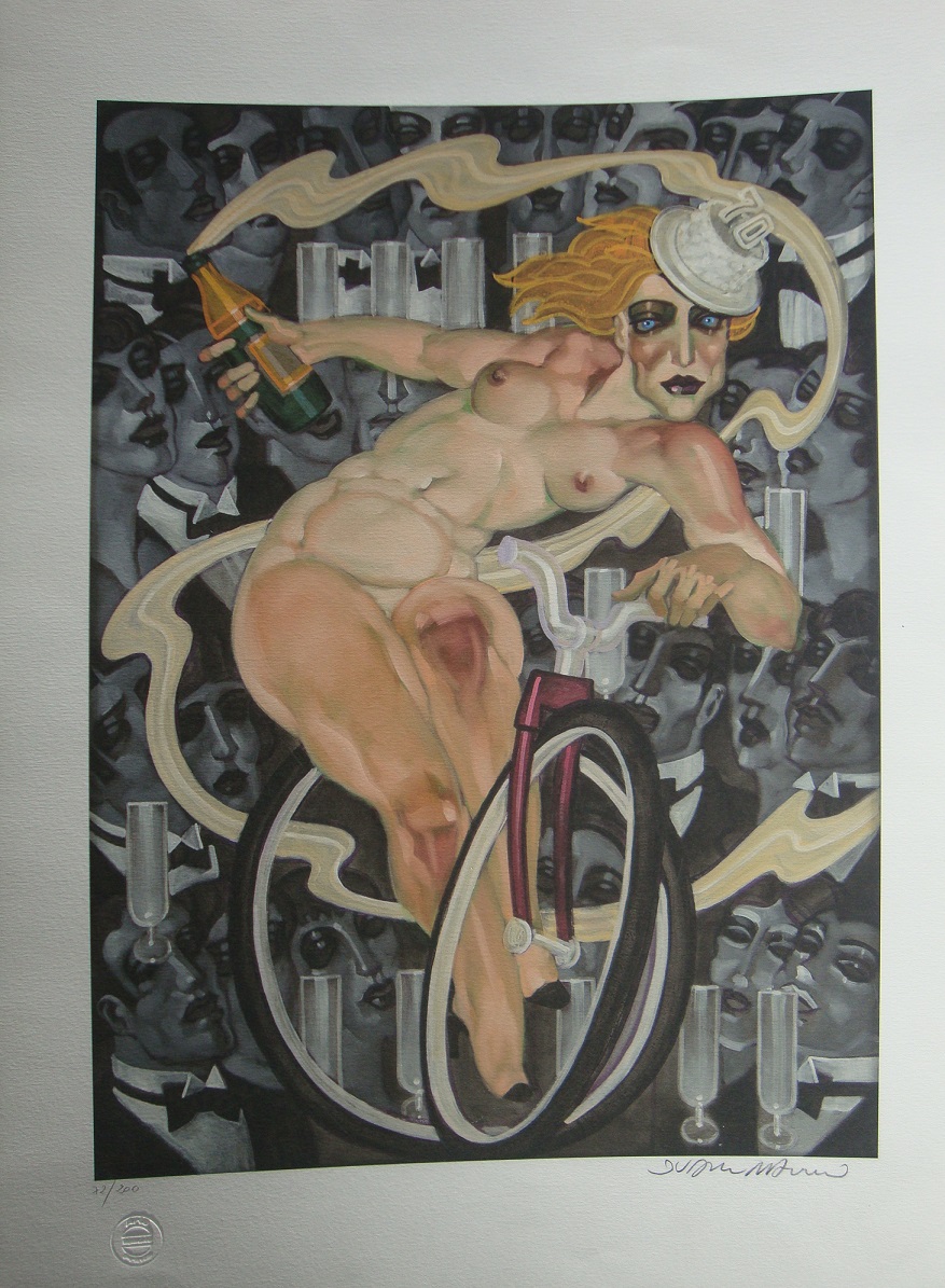 Juarez Machado - Mulher na bicicleta