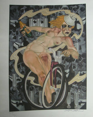 Juarez Machado - Mulher na bicicleta