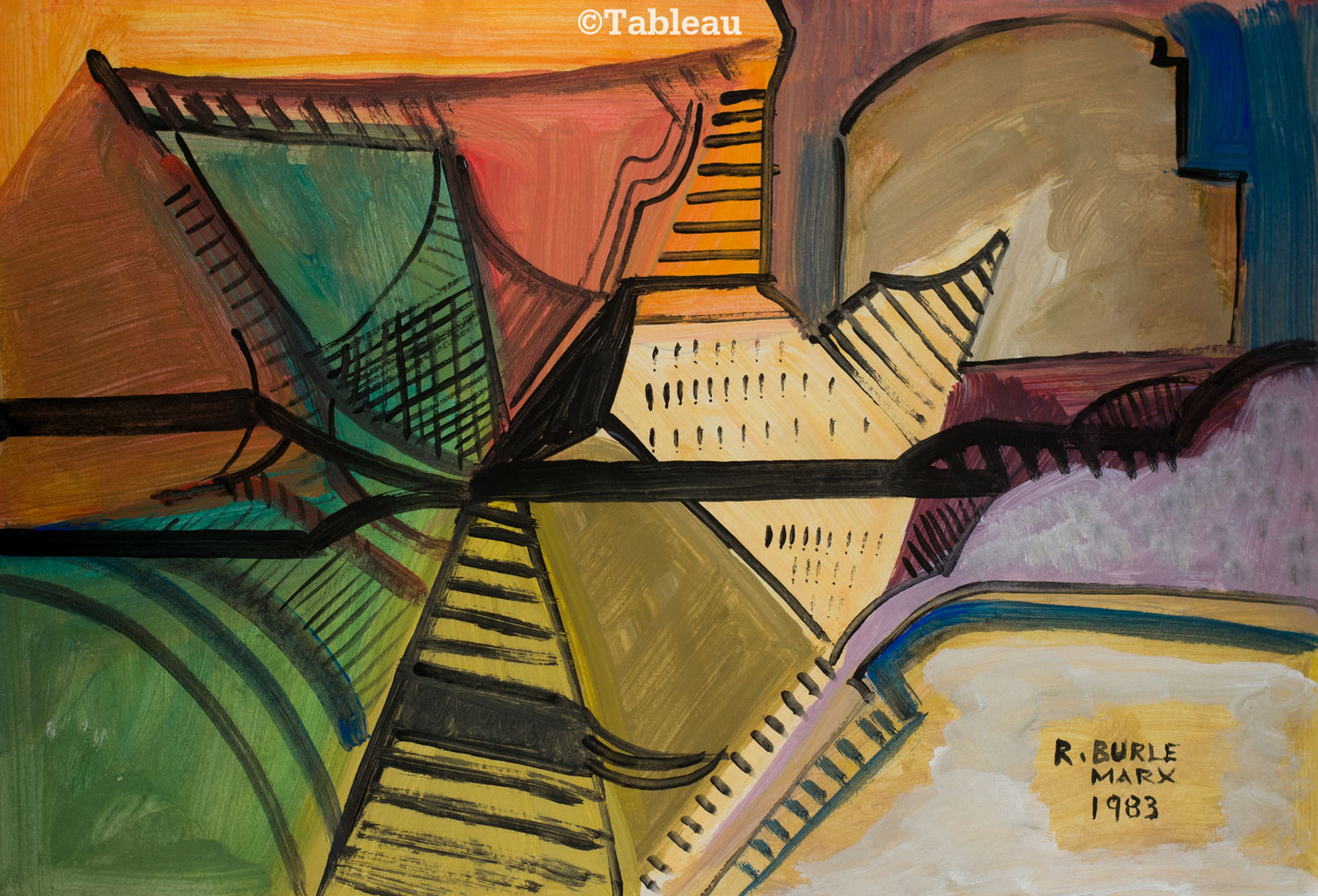 Roberto Burle Marx - Composição