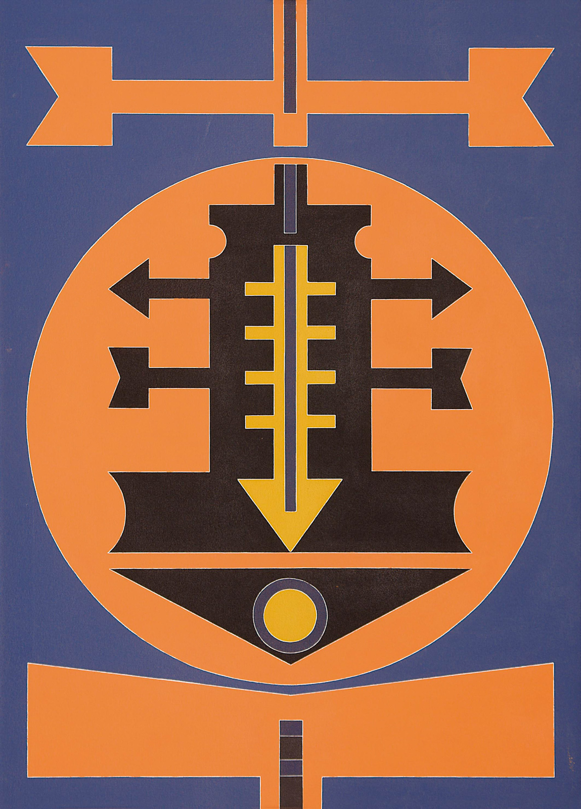 Rubem Valentim - Emblema 87