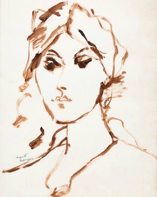 Augusto Rodrigues - Retrato de Mulher