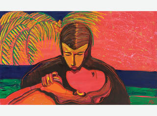 Rubens Gerchman - Amor na Tarde sob a Sombra dos Coqueiros
