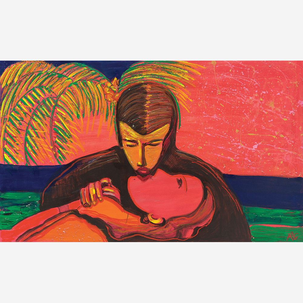 Amor na Tarde sob a Sombra dos Coqueiros