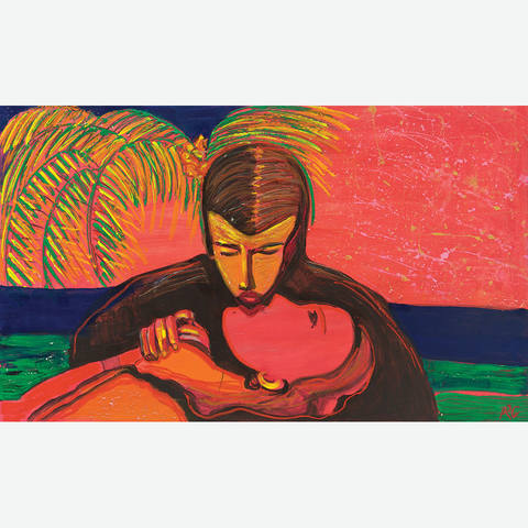 Amor na Tarde sob a Sombra dos Coqueiros
