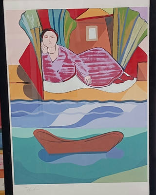 Cícero Dias - Mulher deitada