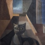 Paisagem Cubista com Gato