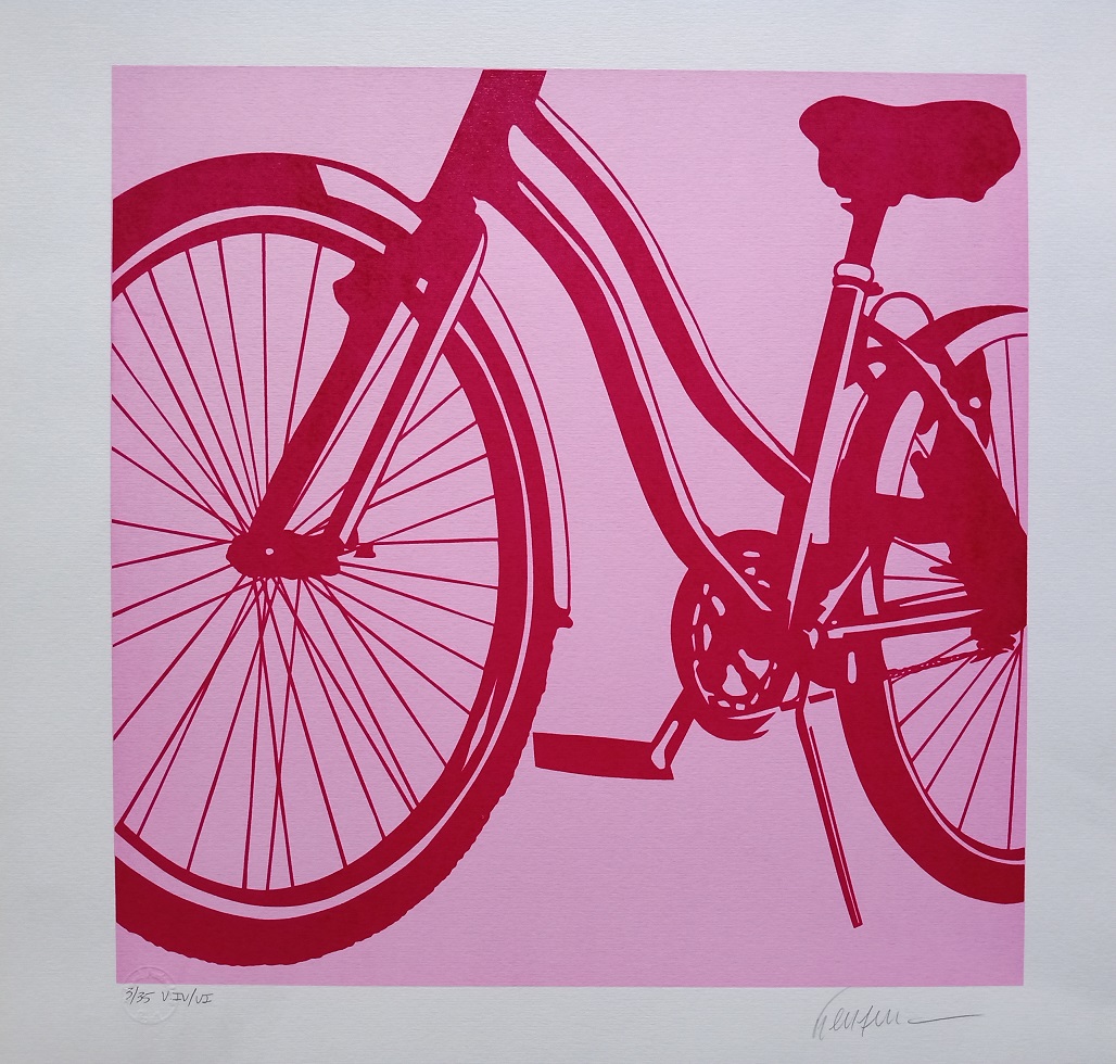 Bicicleta Rosa