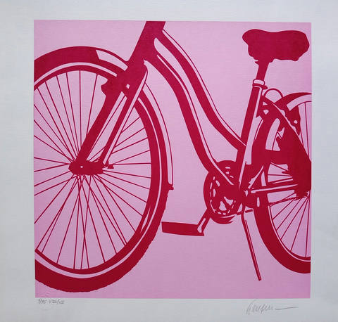 Bicicleta Rosa