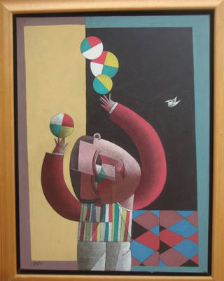 Inos Corradin - Equilibrista com Pássaro