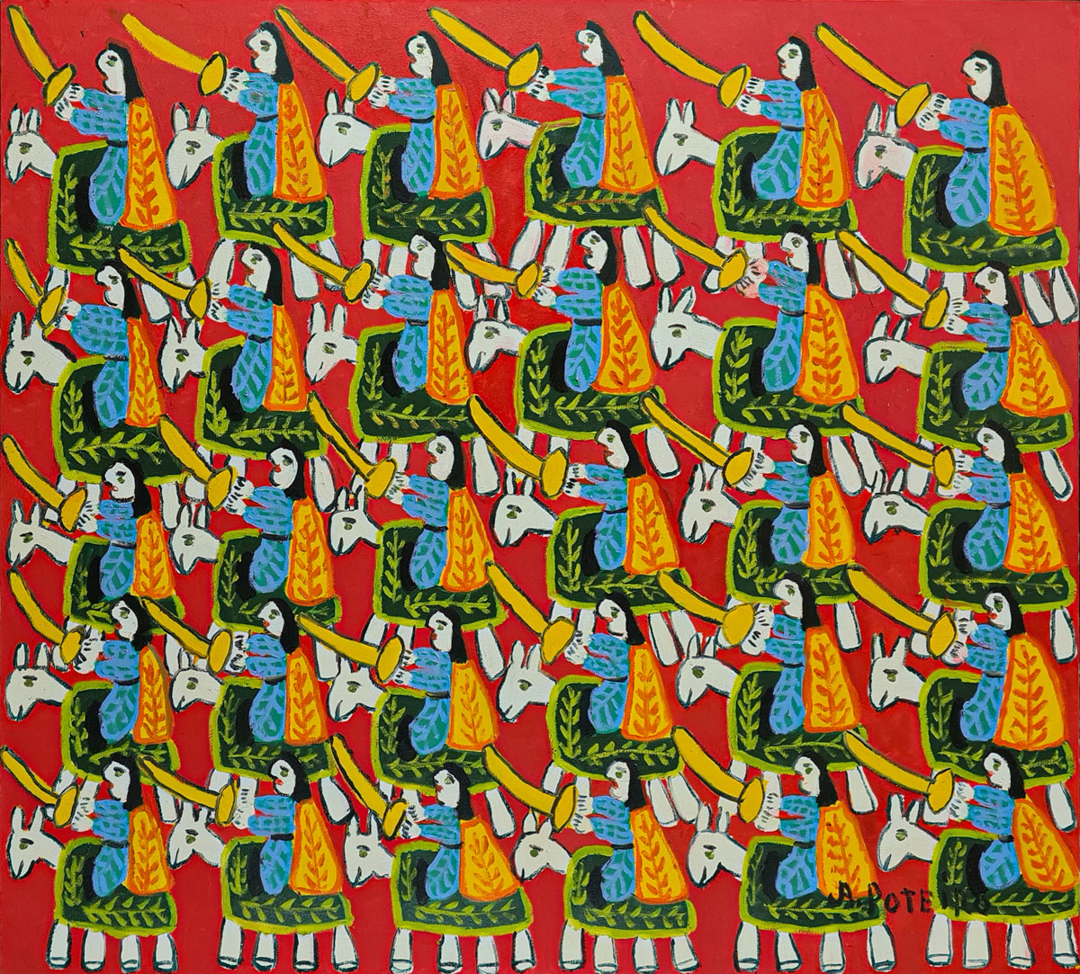 Antonio Poteiro - Cavalhada de lado