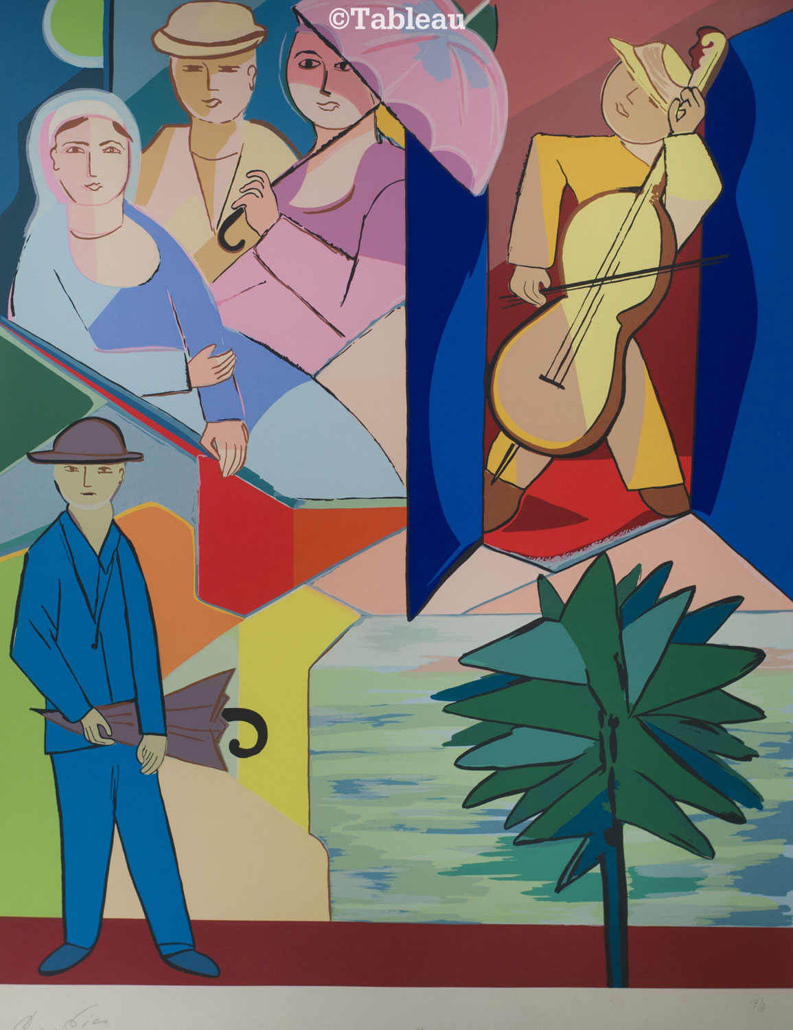 Cícero Dias - Personagens