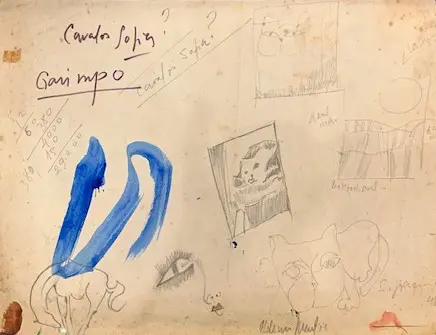 Aldemir Martins - Estudos (s/ data)