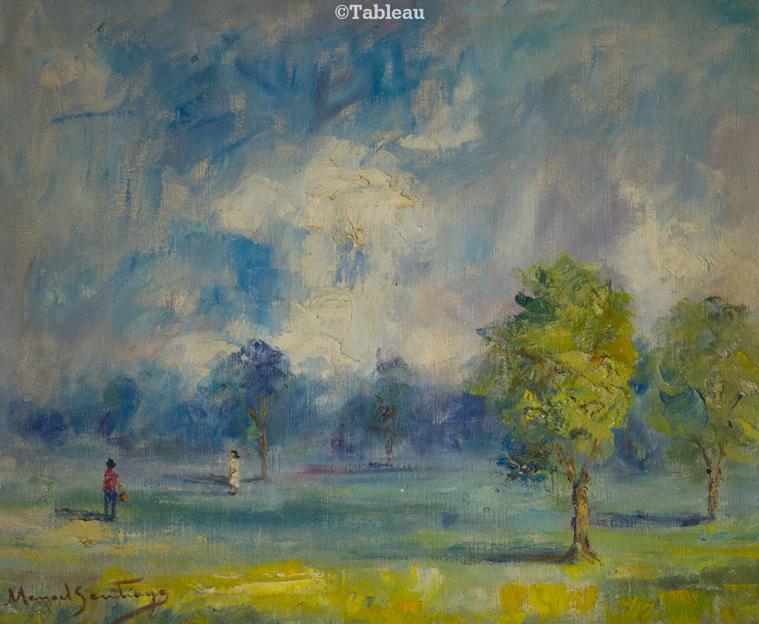 Manoel Santiago - Paisagem