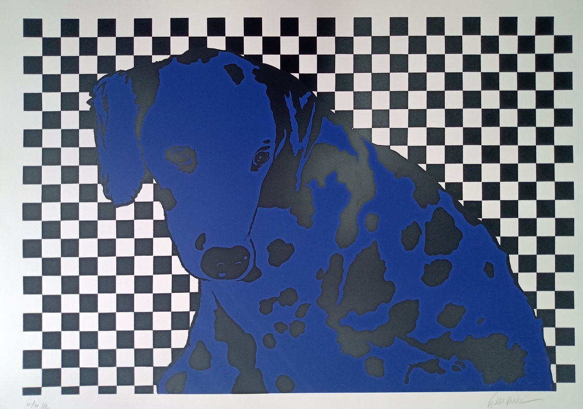 Cachorro Azul