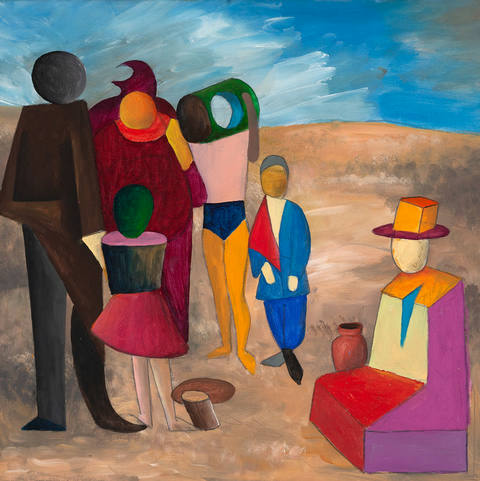 Os Acrobatas (Lebatelens de Picasso)