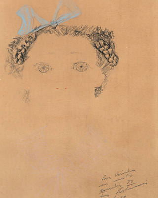 Candido Portinari - Cabeça de Menina