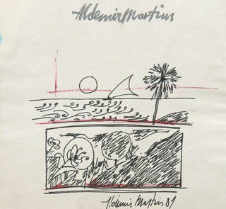 Aldemir Martins - Paisagem