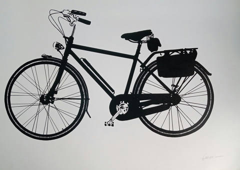 Bicicleta preta