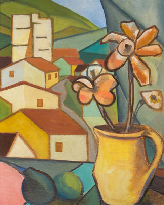 Aldo Bonadei - Vista da janela