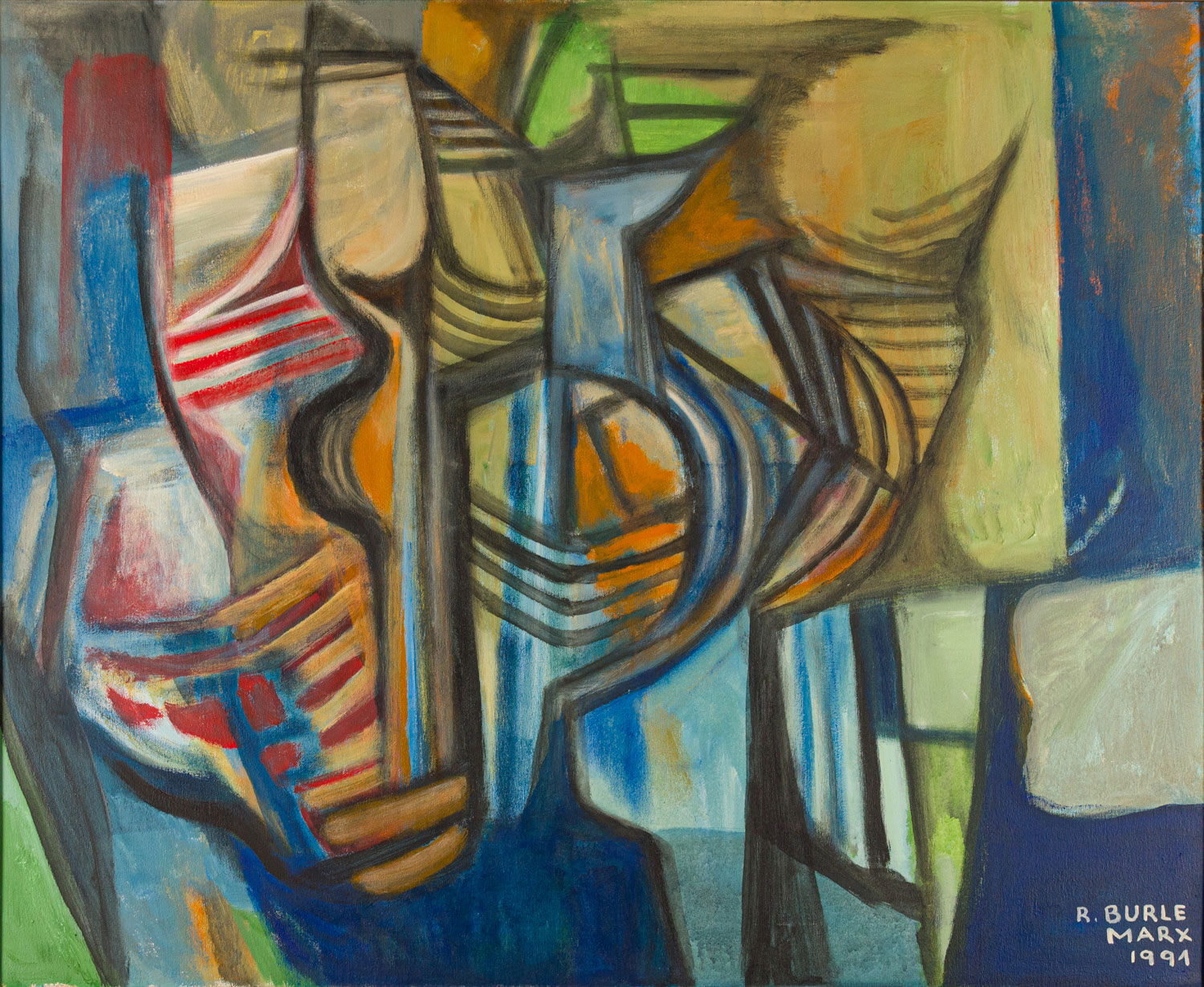 Composição abstrata