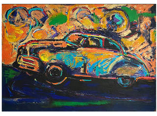 Rubens Gerchman - Chevrolet azul