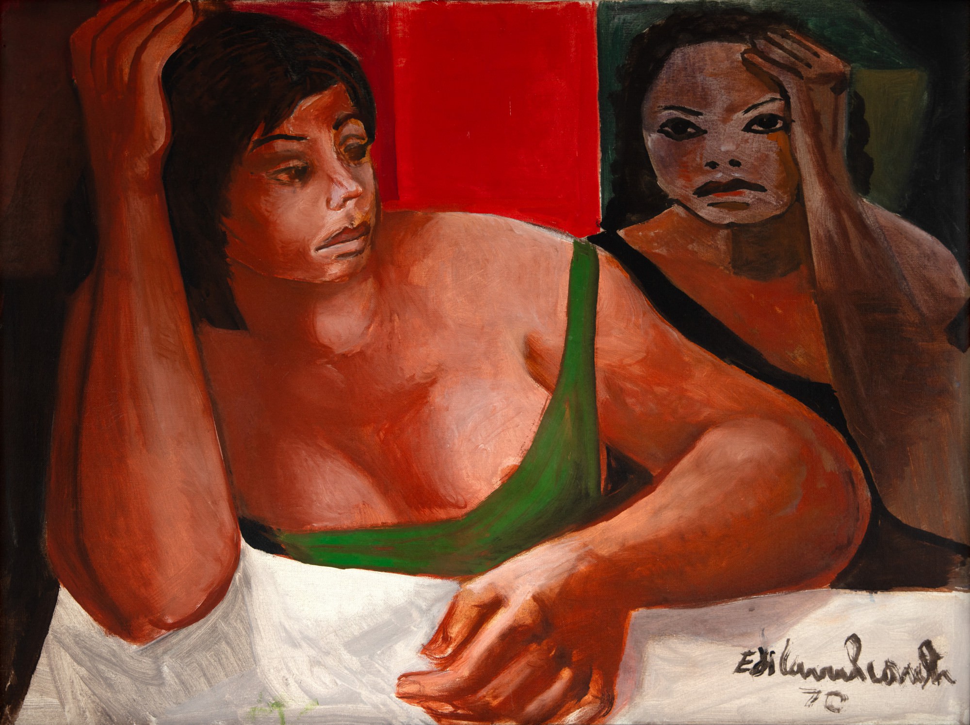 Emiliano di Cavalcanti - Duas Mulheres