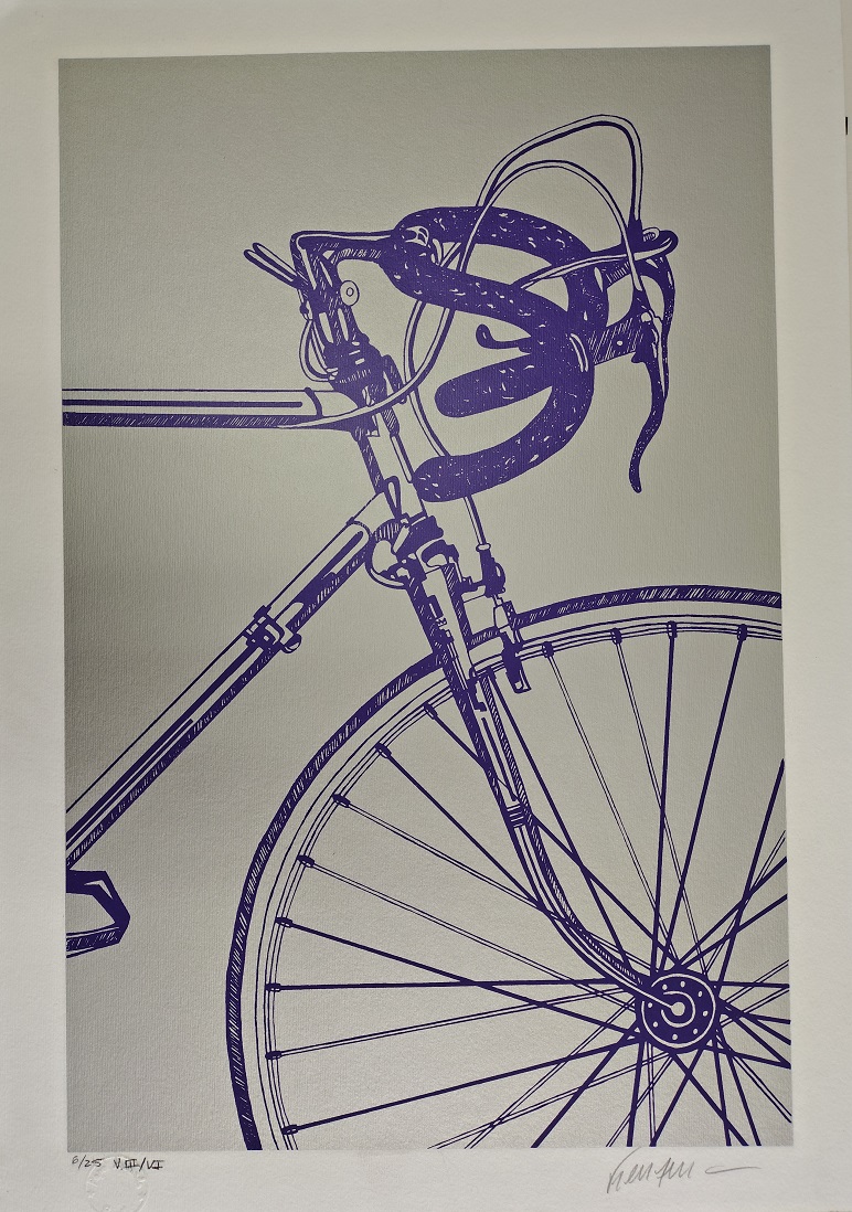 Kleber Ventura - Bicicleta Roxa