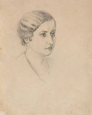 Aldo Bonadei - Retrato de Mulher