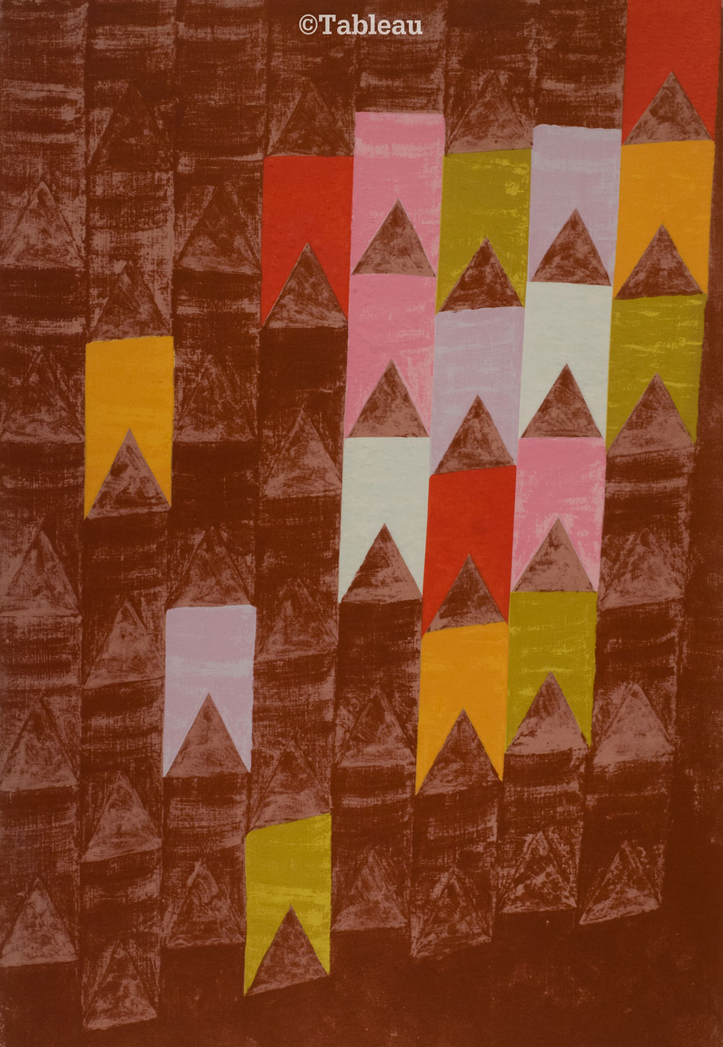 Alfredo Volpi - Bandeirinhas