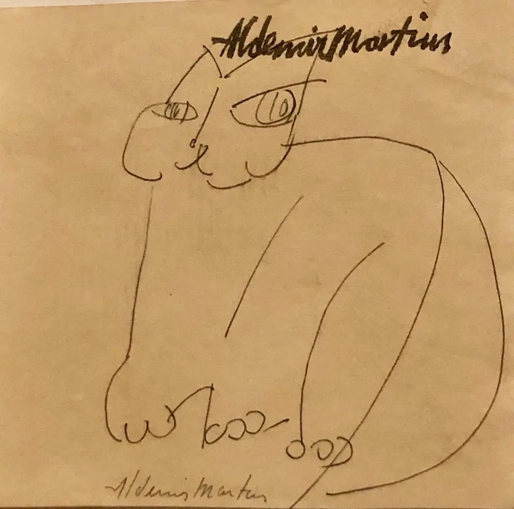 Aldemir Martins - Gato - Déc 70