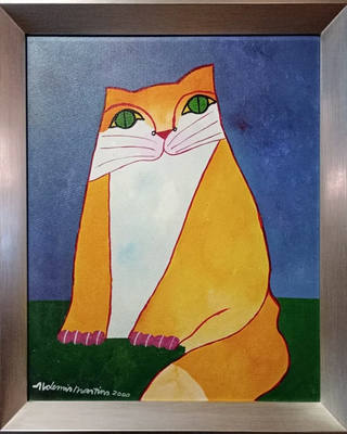 Aldemir Martins - Gato amarelo