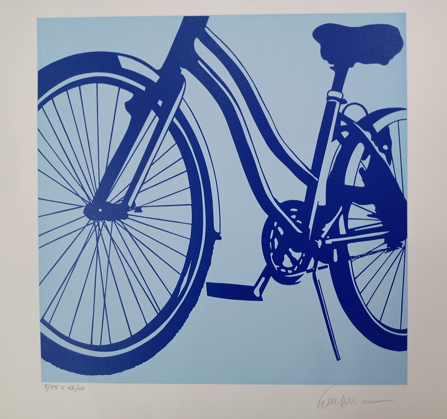 Kleber Ventura - Bicicleta azul