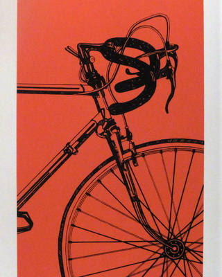 Kleber Ventura - Bike Guidão Laranja e Preto