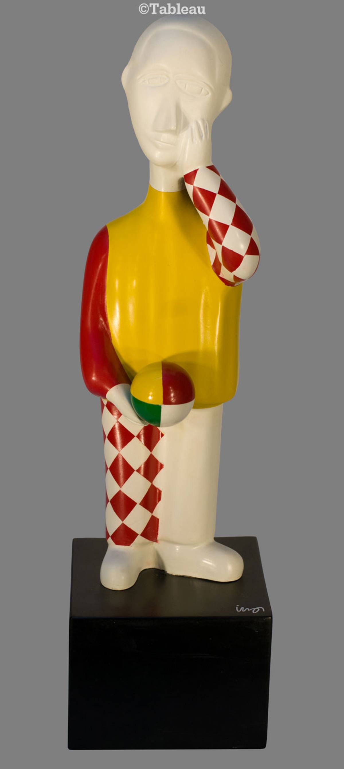Arlequim com bola