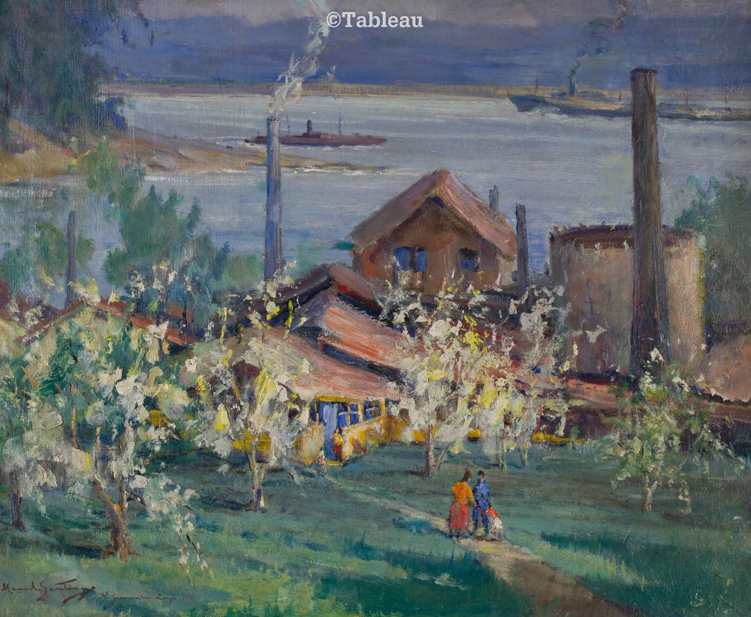 Manoel Santiago - Paisagem