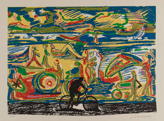 Rubens Gerchman - Na praia