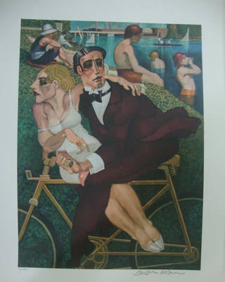 Juarez Machado - Casal na lagoa