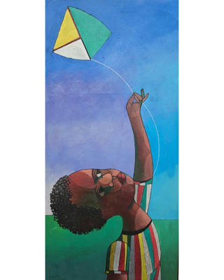 Inos Corradin - Lançando a pipa (2)