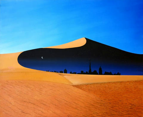 A Night in a Arabian Desert