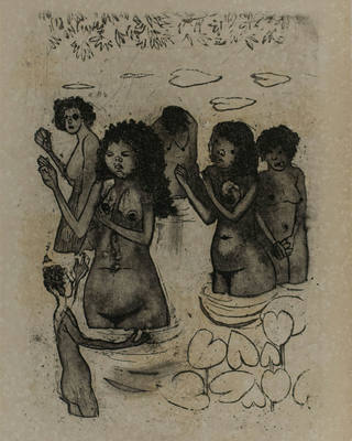 Candido Portinari - Banho no rio