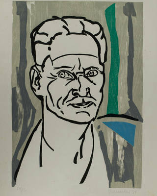 Aldo Bonadei - Auto retrato