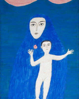 Alfredo Volpi - Madona