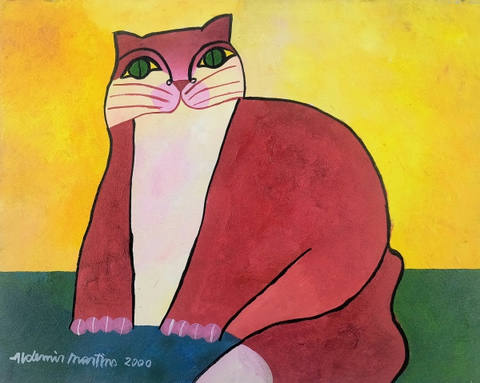 Gato vermelho
