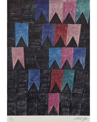 Alfredo Volpi - Bandeirinhas